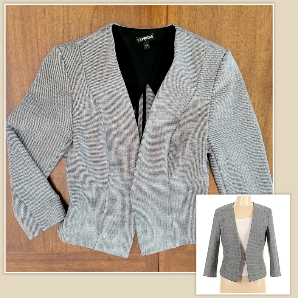 Gray Blazer Express Size 2